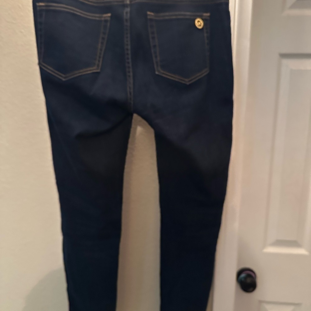 Michael Kors Navy Skinny Jeans - Picture 2 of 5